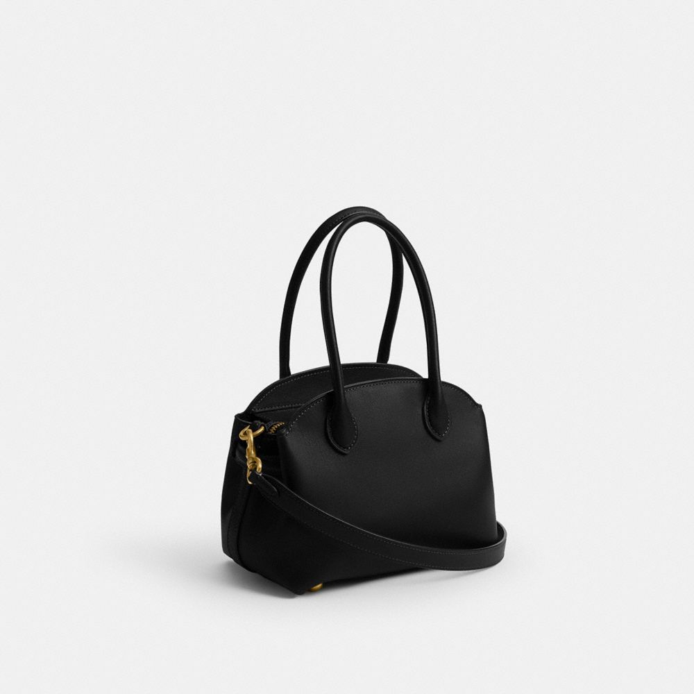 Coach Soft Empire Carryall Bag 21 Brass Black