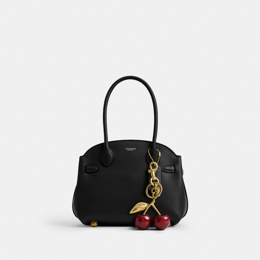 Coach Soft Empire Carryall Bag 21 Brass Black