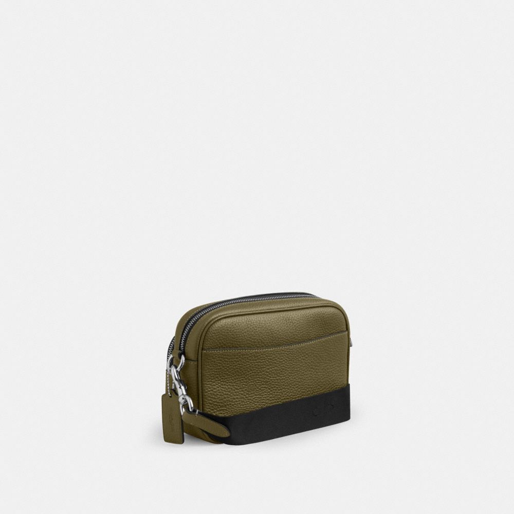 Coach Finlay Crossbody Bag Silver Olive