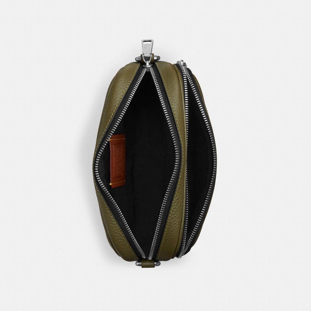 Coach Finlay Crossbody Bag Silver Olive
