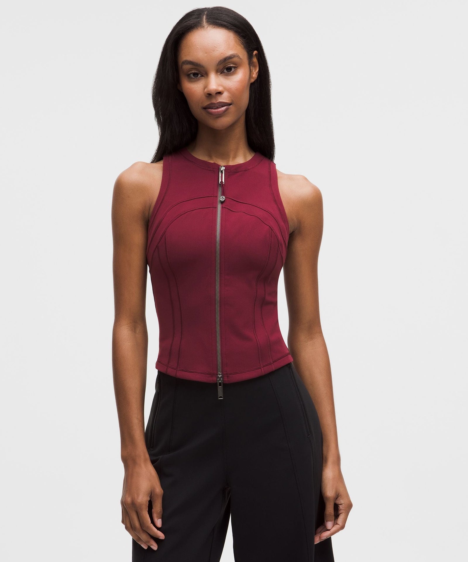 Lululemon Women's Define Full-Zip Tank Top *Luon