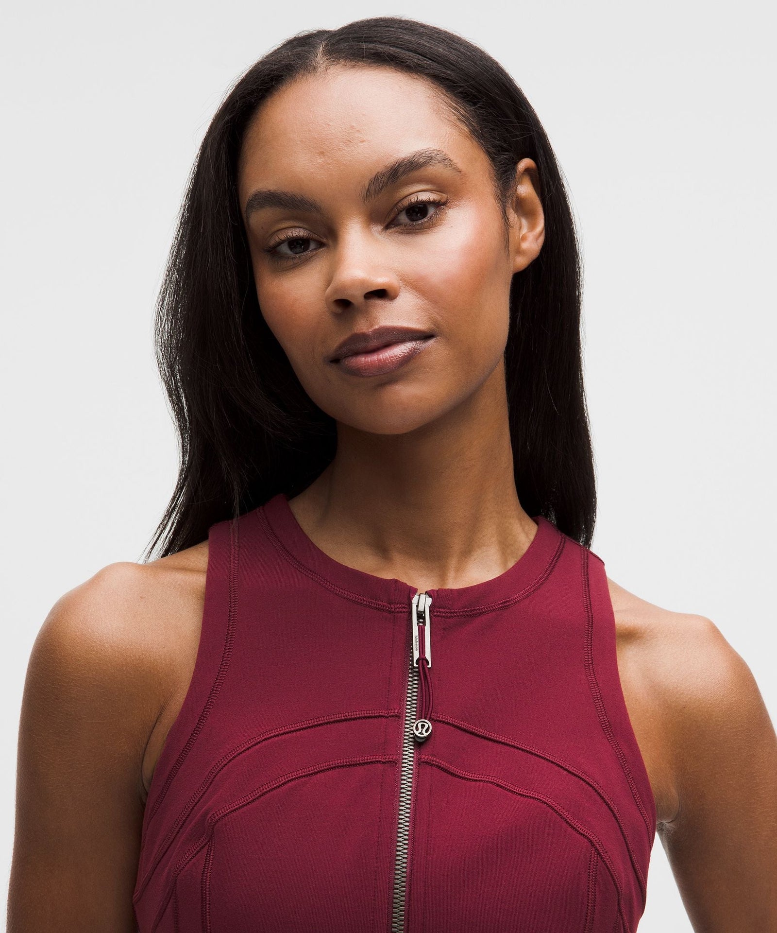 Lululemon Women's Define Full-Zip Tank Top *Luon