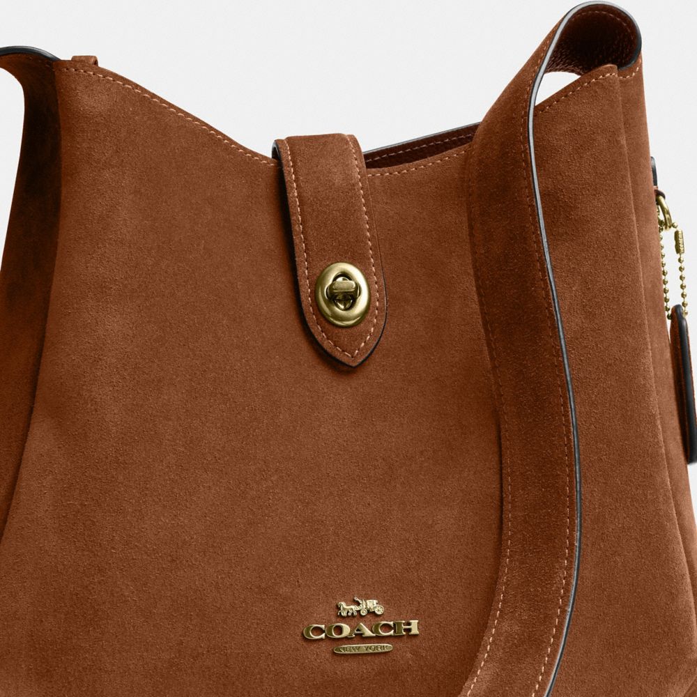 Coach Hadley Convertible Crossbody Bag Gold Sienna