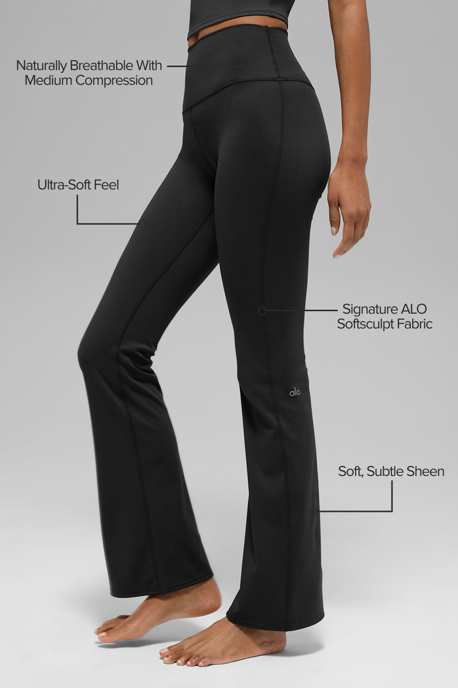 ALO Softsculpt High-Waist Bootcut Legging