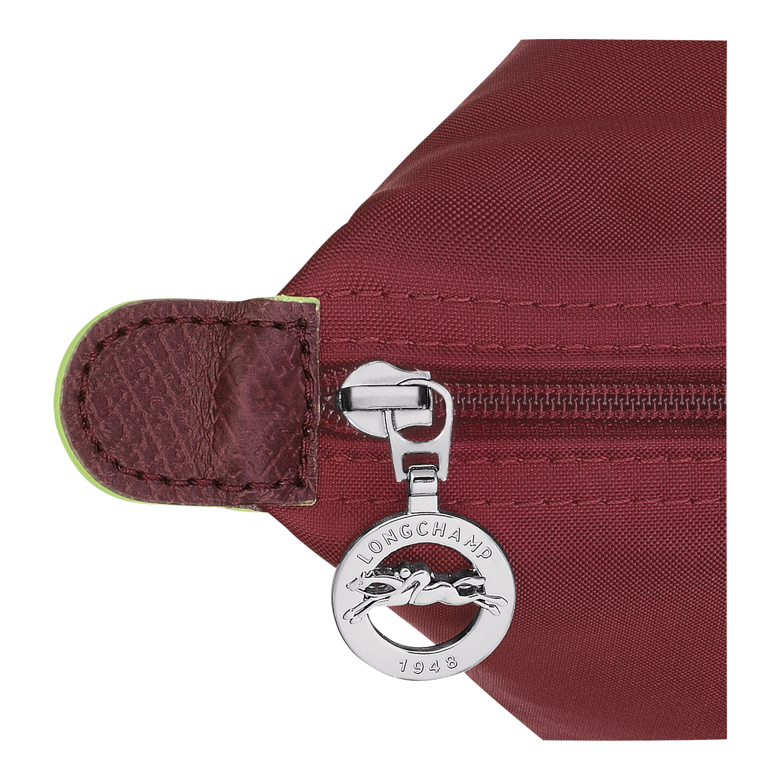 Longchamp Le Pliage Green M Handbag Pomegranate