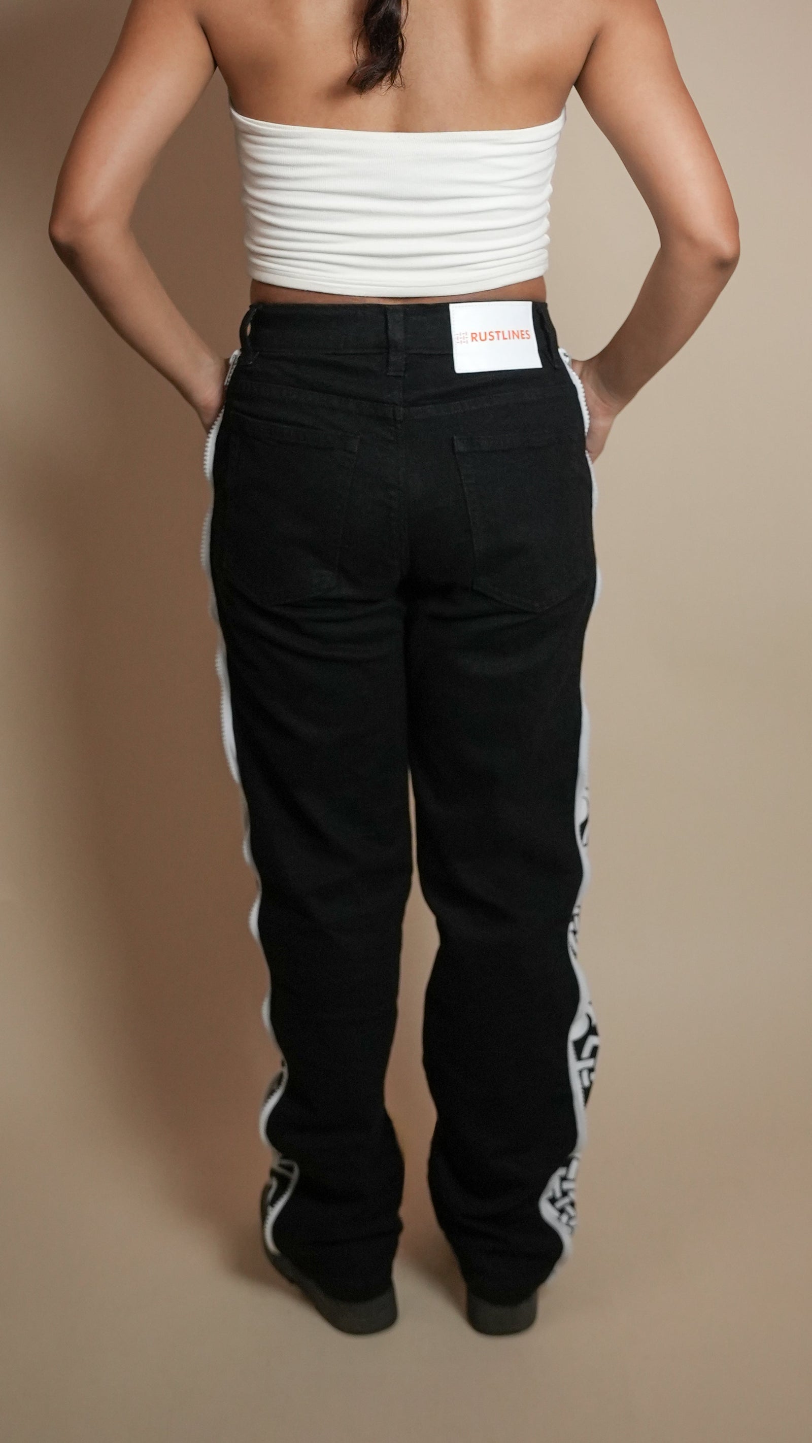 DAY TO NIGHT DENIM BLACK WOMEN'S PANT [50/50 LIMITED EDITION]