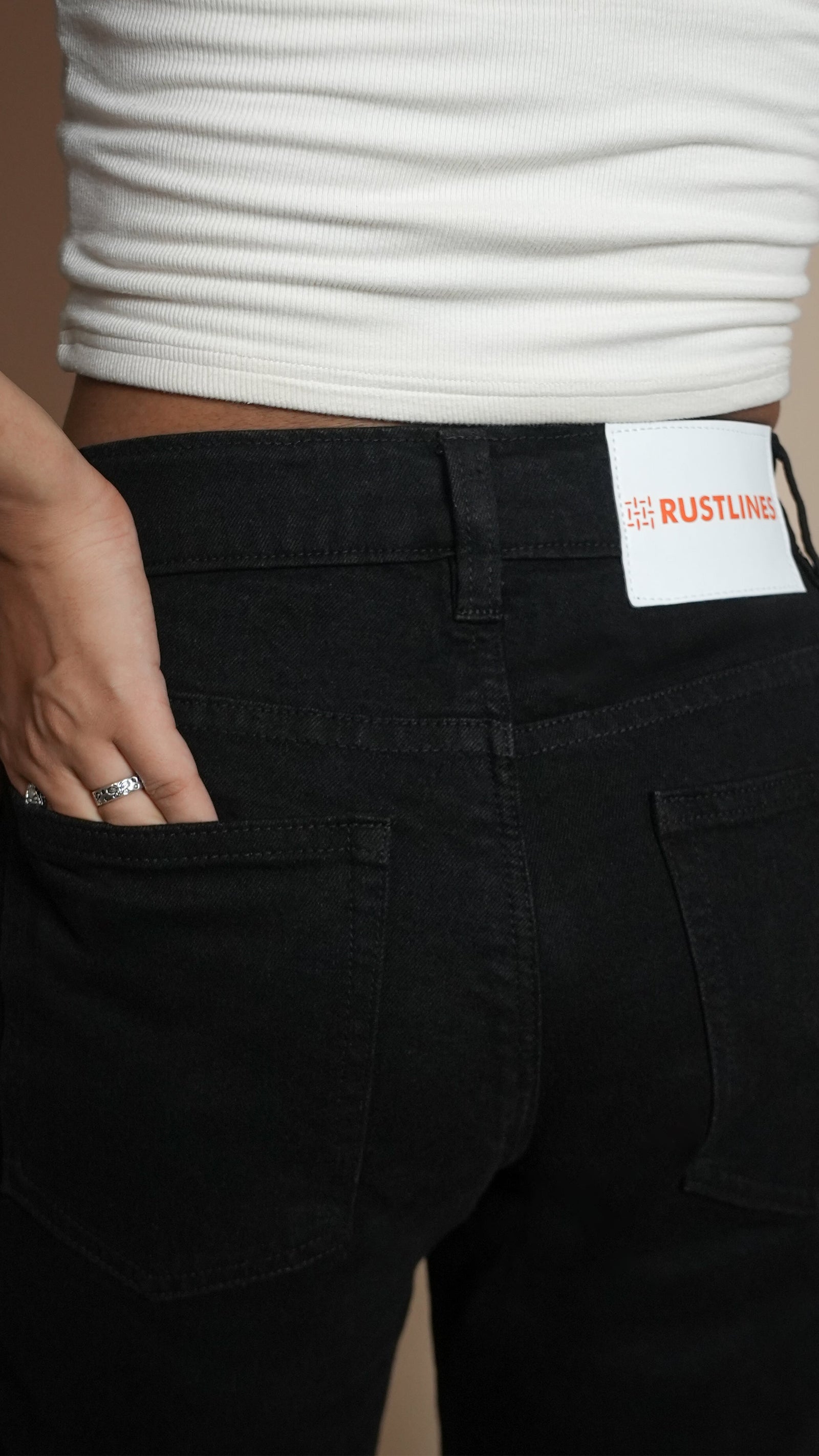 DAY TO NIGHT DENIM BLACK WOMEN'S PANT [50/50 LIMITED EDITION]