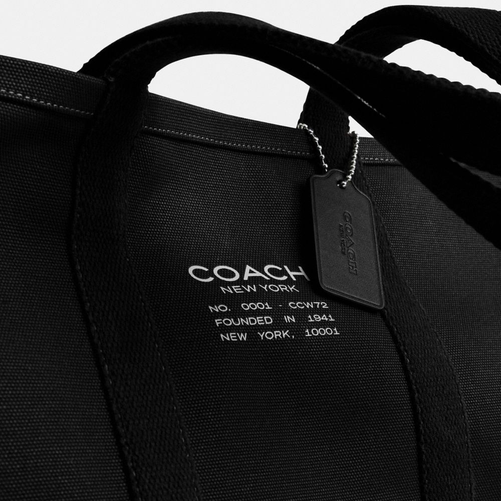 Coach Utility Tote Black