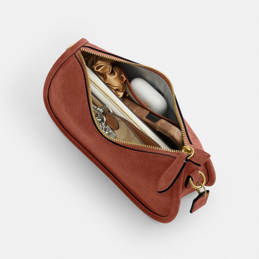 Coach Waverly Bag Brass Clay