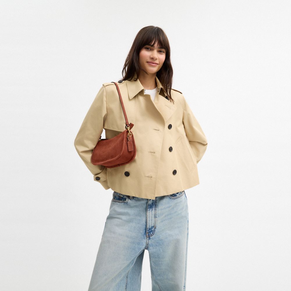 Coach Waverly Bag Brass Clay