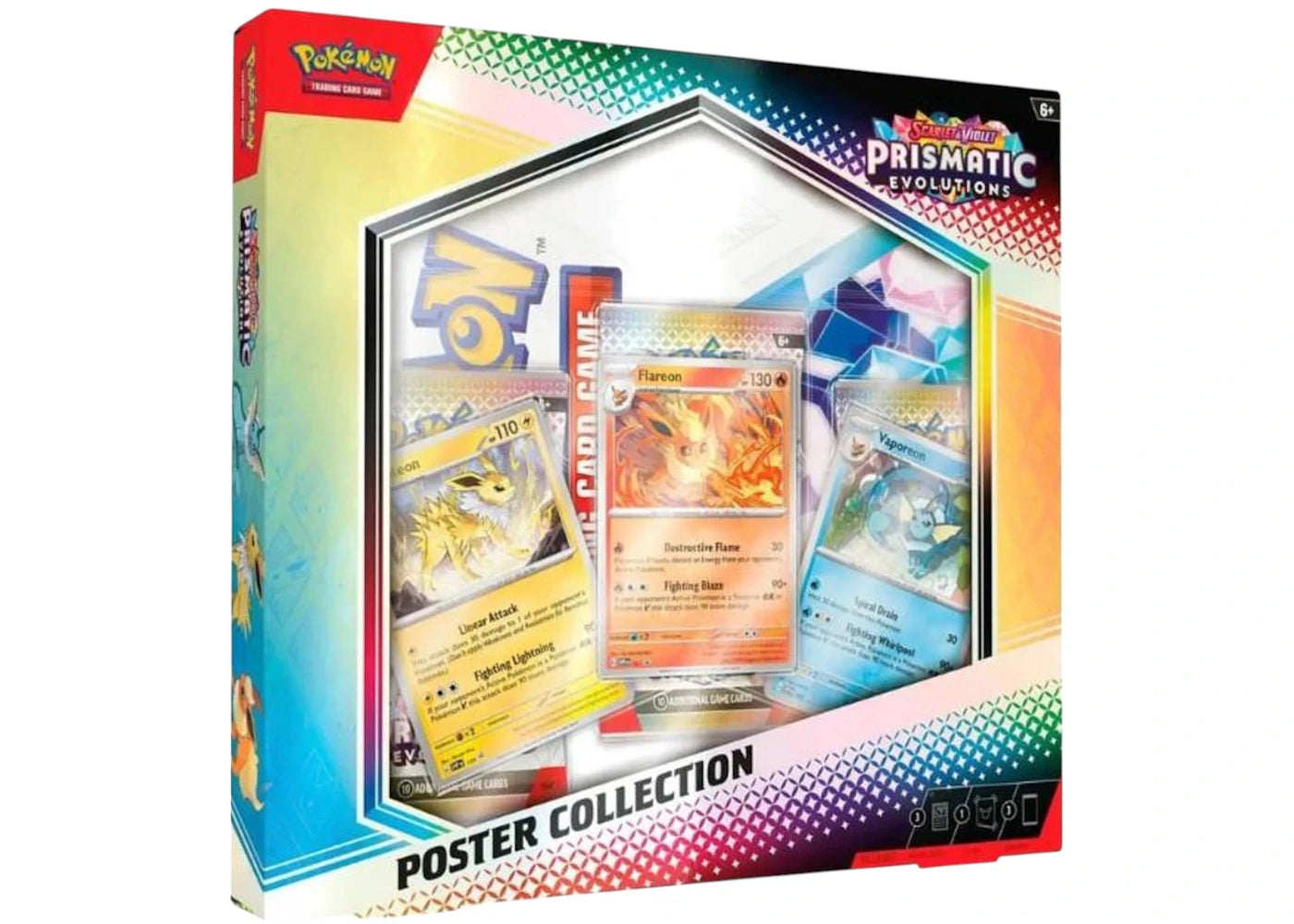 Pokemon Scarlet & Violet Prismatic Evolutions Poster Collection