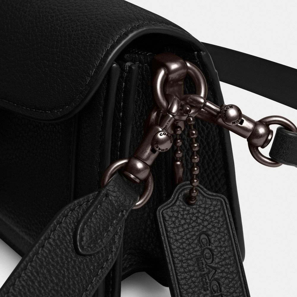 Coach Tabby Shoulder Bag 20 Pewter Black