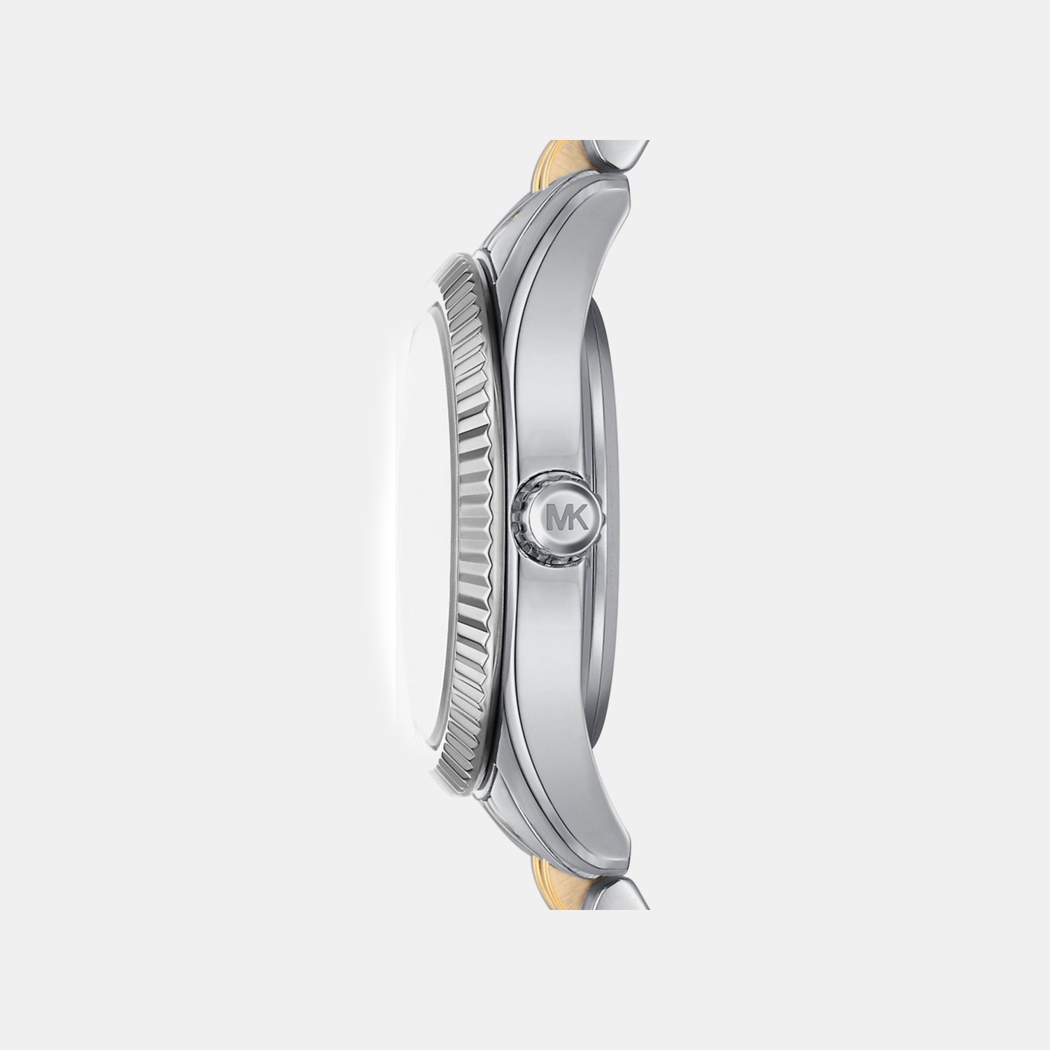 Michael Kors Lexington Women Quartz Mother Of Pearl Dial Analog Stainless Steel Watch Mk4865