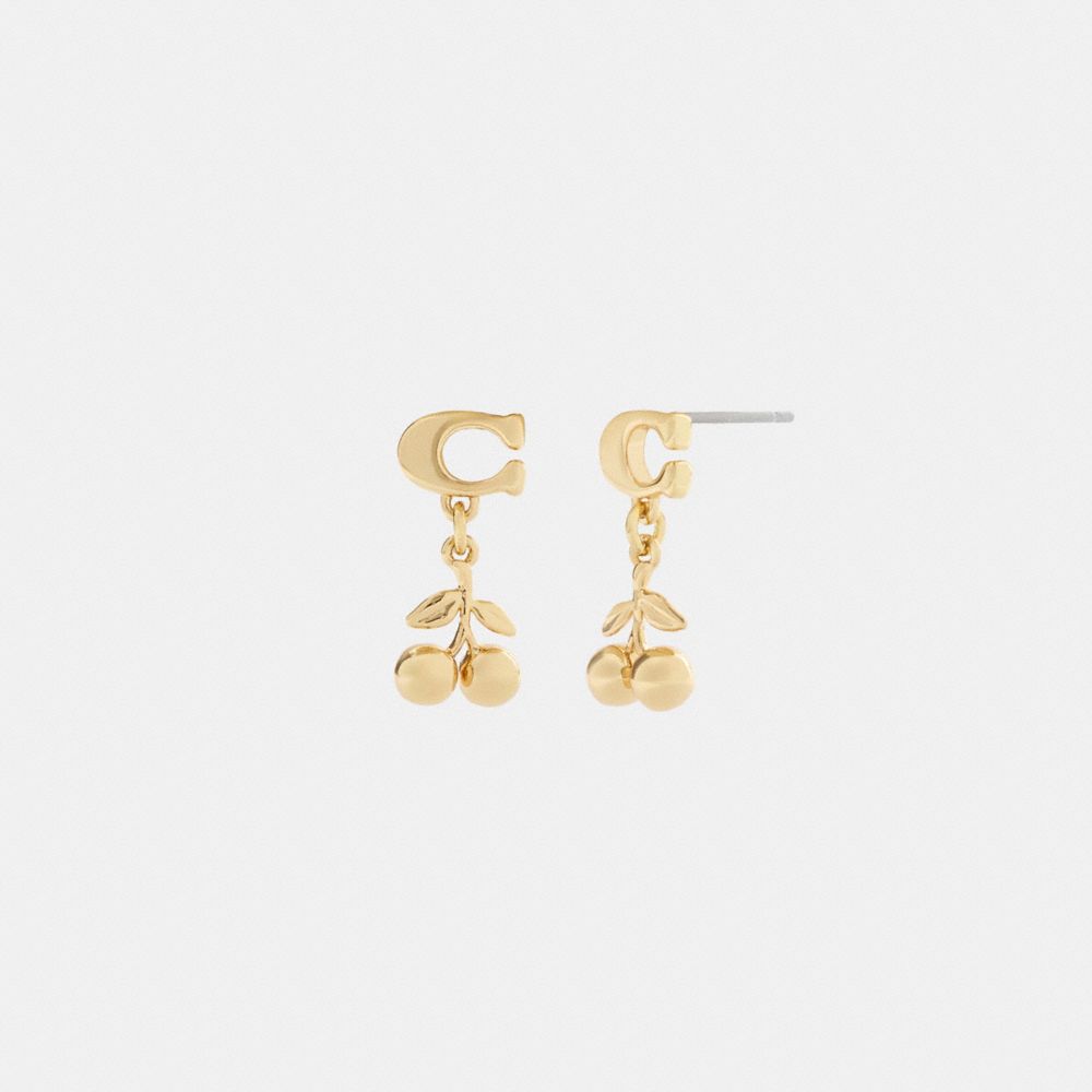 Signature Cherry Charm Earrings