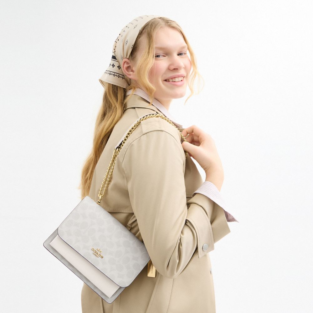 Klare Crossbody Bag In Signature Canvas