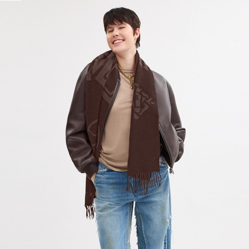 Horse And Carriage Cashmere Muffler