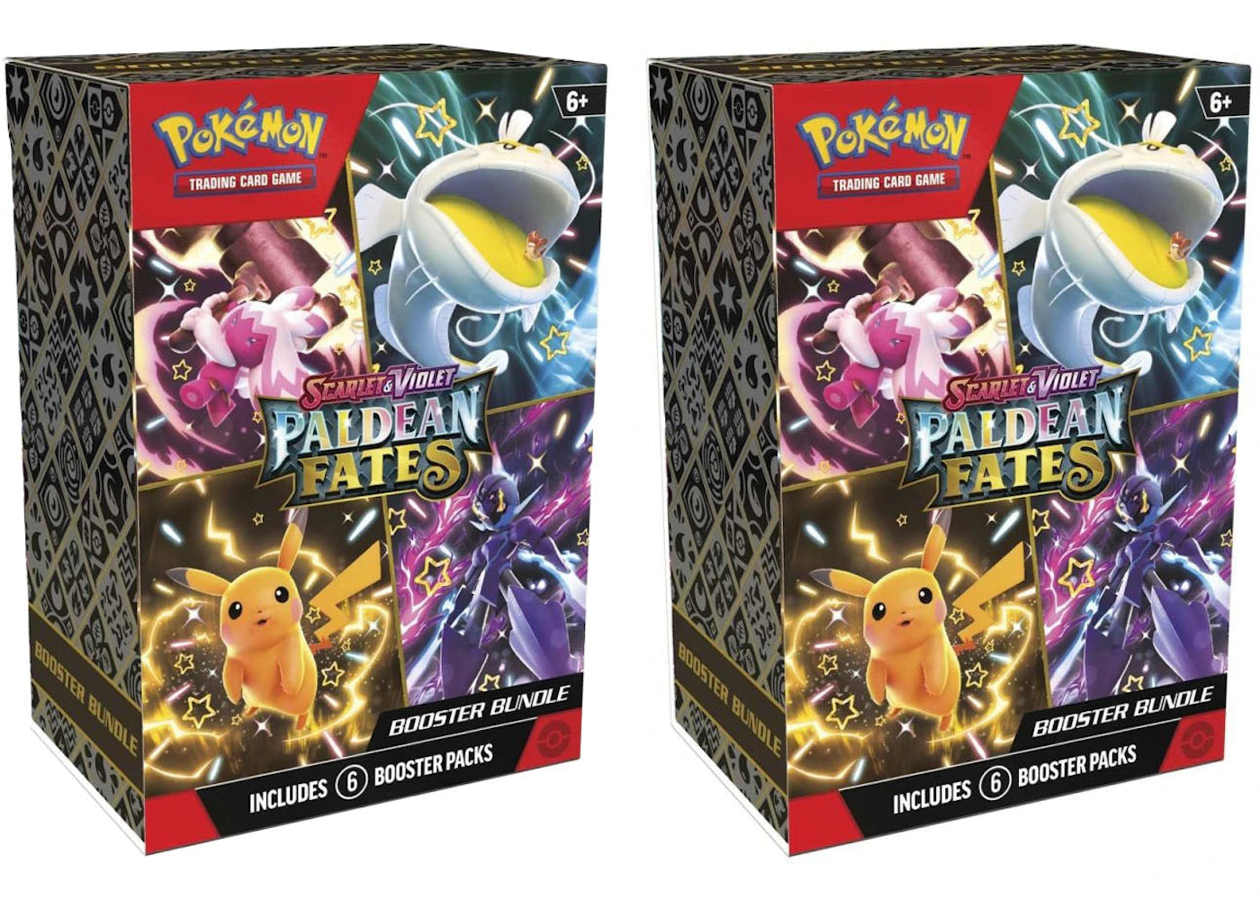 Pokemon Scarlet & Violet Paldean Fates Booster Bundle 2X Lot