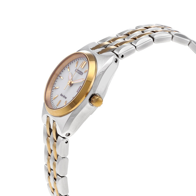 Citizen Eco-Drive Corso Silver Dial Women's Watch