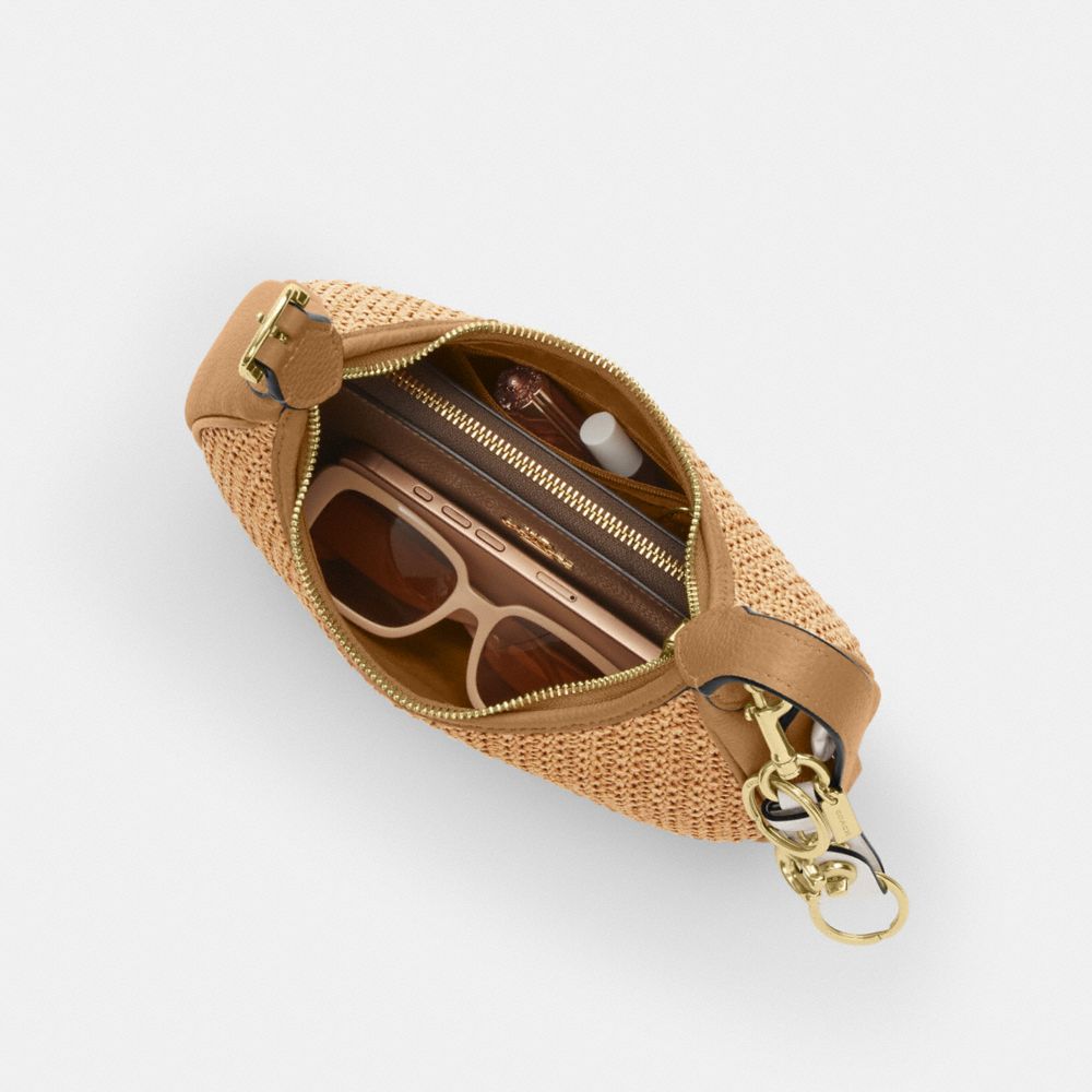 Coach Emily Shoulder Bag Gold Toast