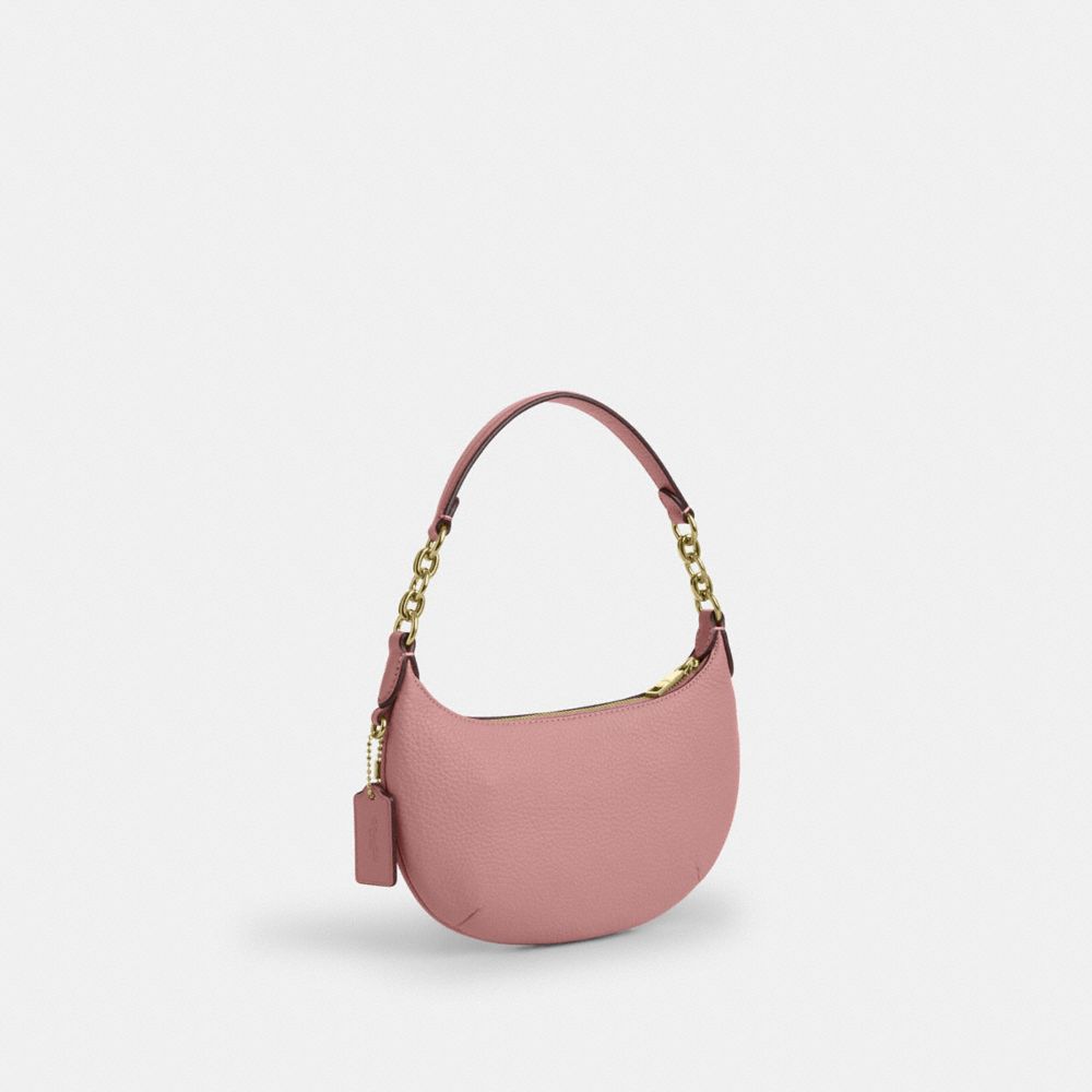 Coach Mini Payton Bag Gold Pink Petal