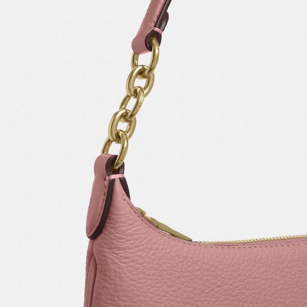 Coach Mini Payton Bag Gold Pink Petal