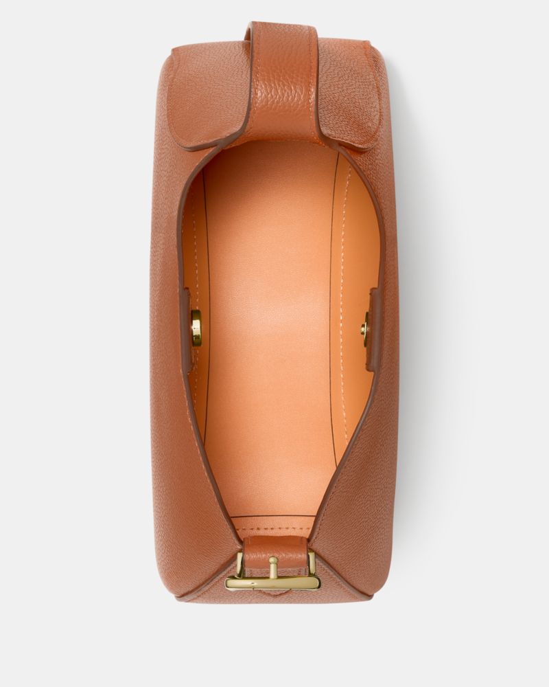 KateSpade 454 Sculpted Shoulder Bag Warm Gingerbread