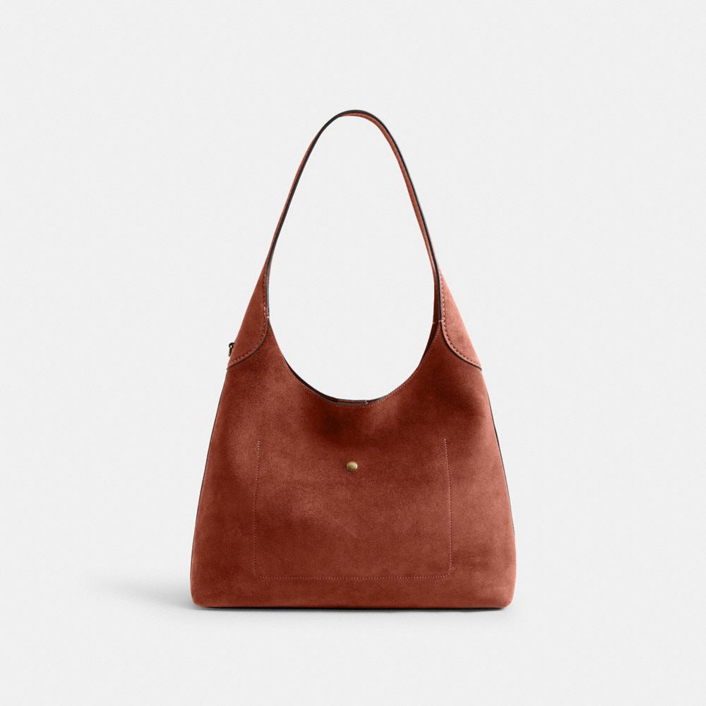 Coach Brooklyn Shoulder Bag 34 Brass Clay