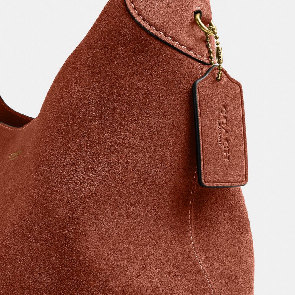 Coach Brooklyn Shoulder Bag 34 Brass Clay