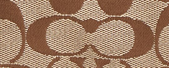 Kisslock Barrel Bag 28 In Signature Jacquard