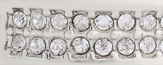 Pavé C Huggie Earrings