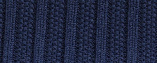Restored Double Signature Retro Patch Knit Scarf