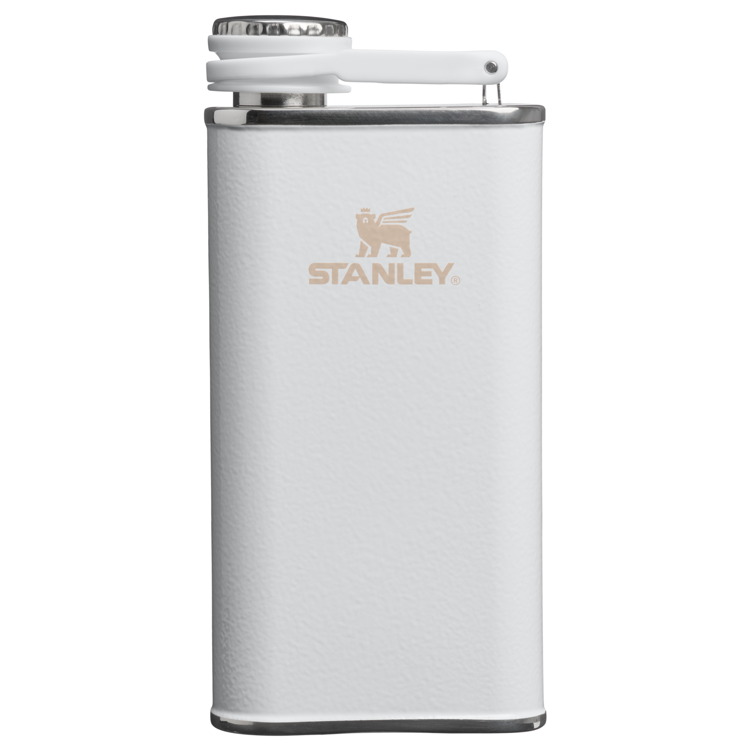 Classic Easy Fill Wide Mouth Flask | 8 OZ Hammertone Frost