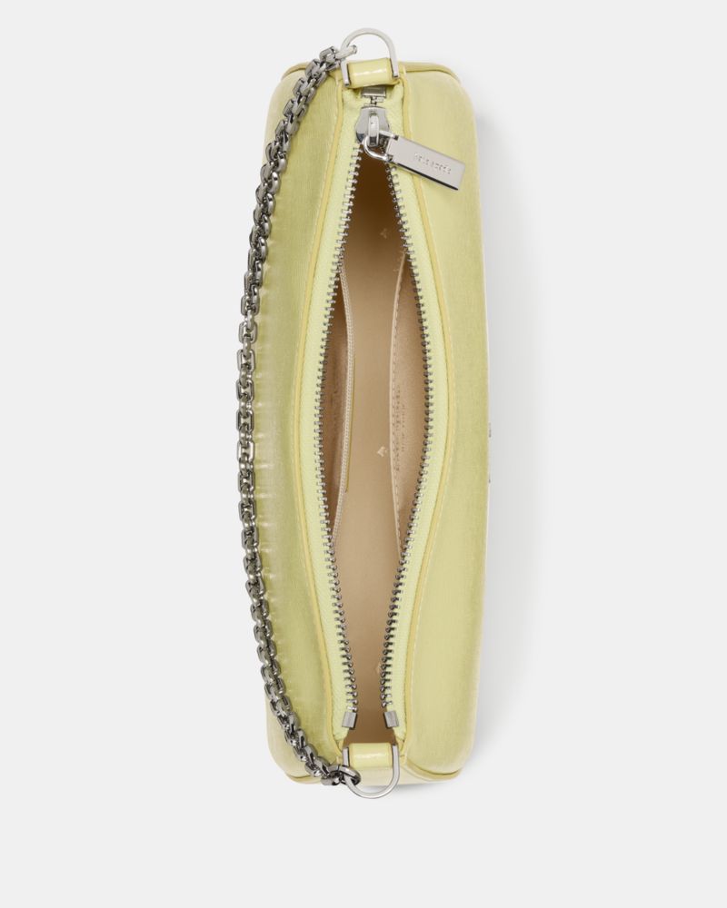 KateSpade Margot Textured Leather Shoulder Bag Tennis Ball