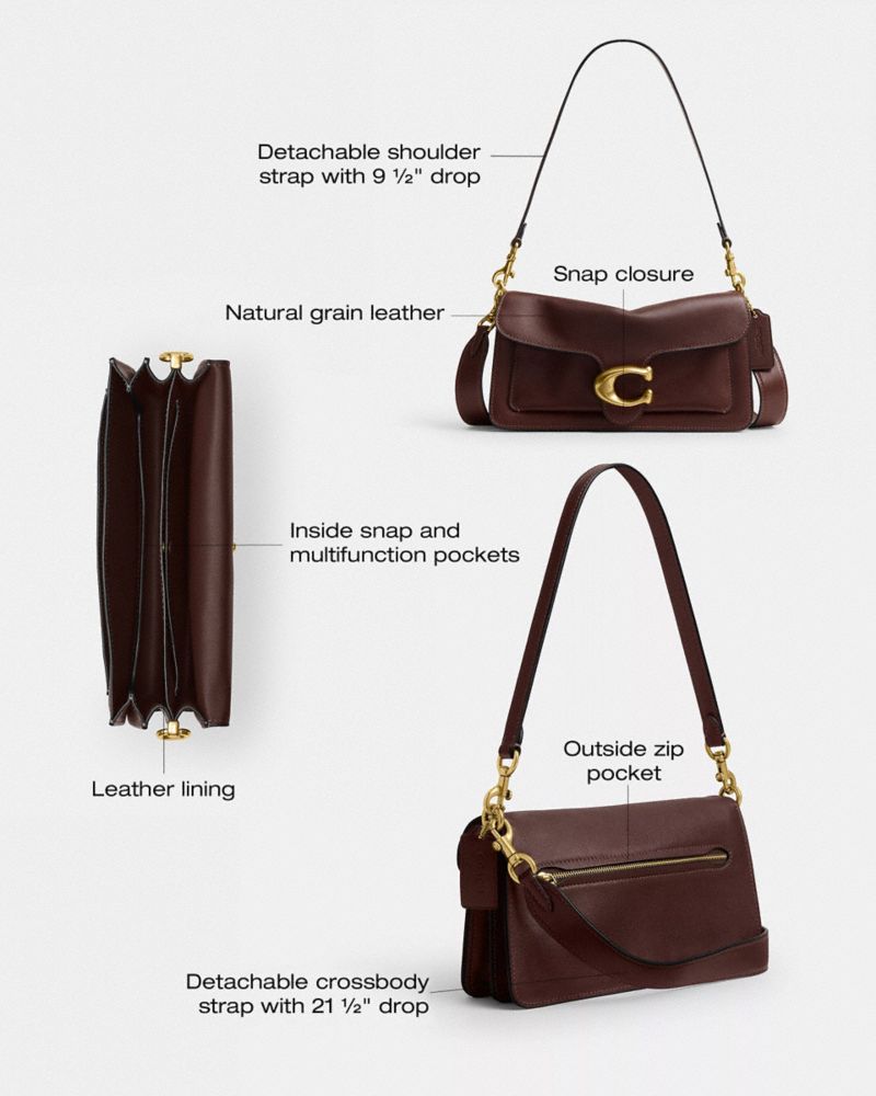 Coach Tabby Shoulder Bag 26 Brass Maple