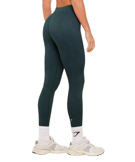 Women's Gymshark Steel Seamless Leggings Deep Petrol Blue