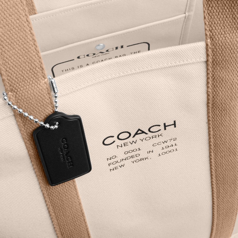 Coach Utility Tote Natural