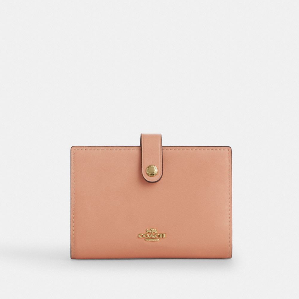 Coach 2 In 1 Wallet Gold Light Pink