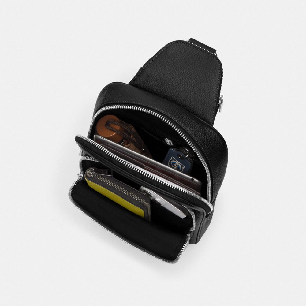 Coach Ethan Pack Gunmetal Black