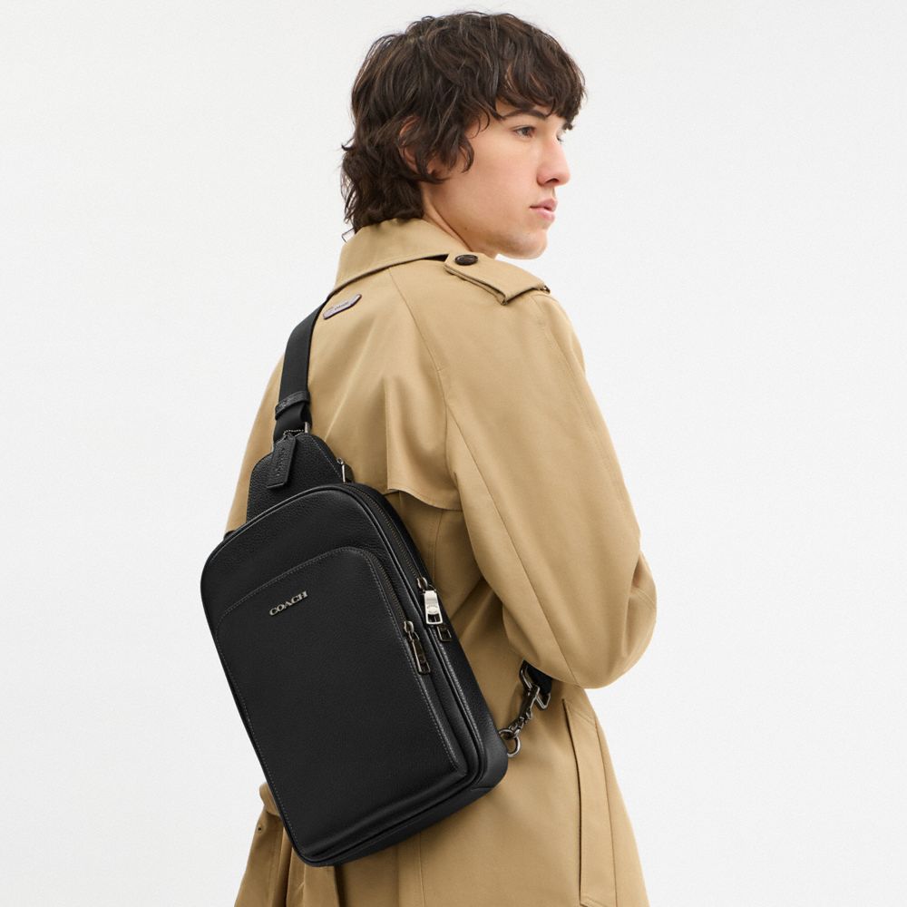 Coach Ethan Pack Gunmetal Black