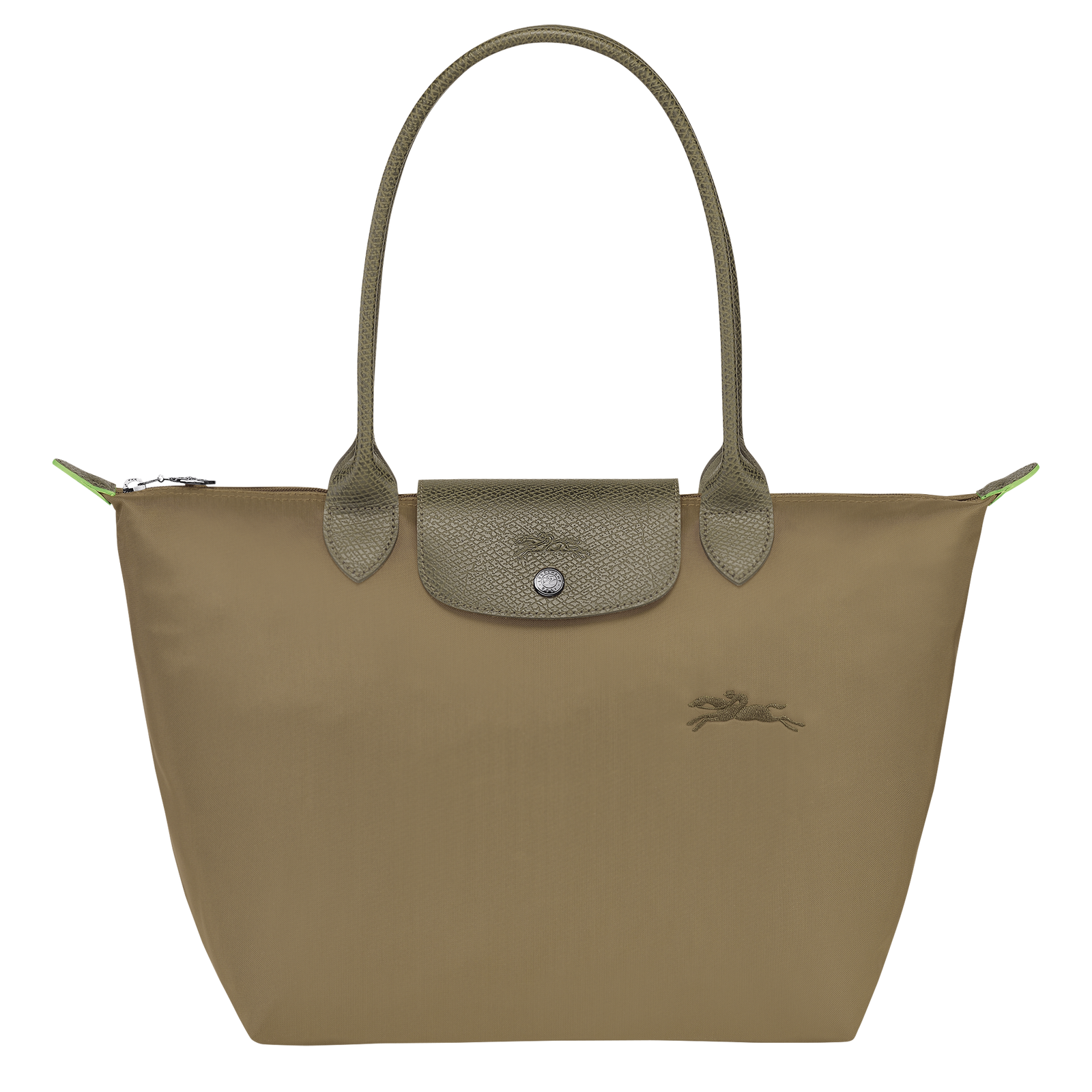 Longchamp Le Pliage Green M Tote bag Artichoke
