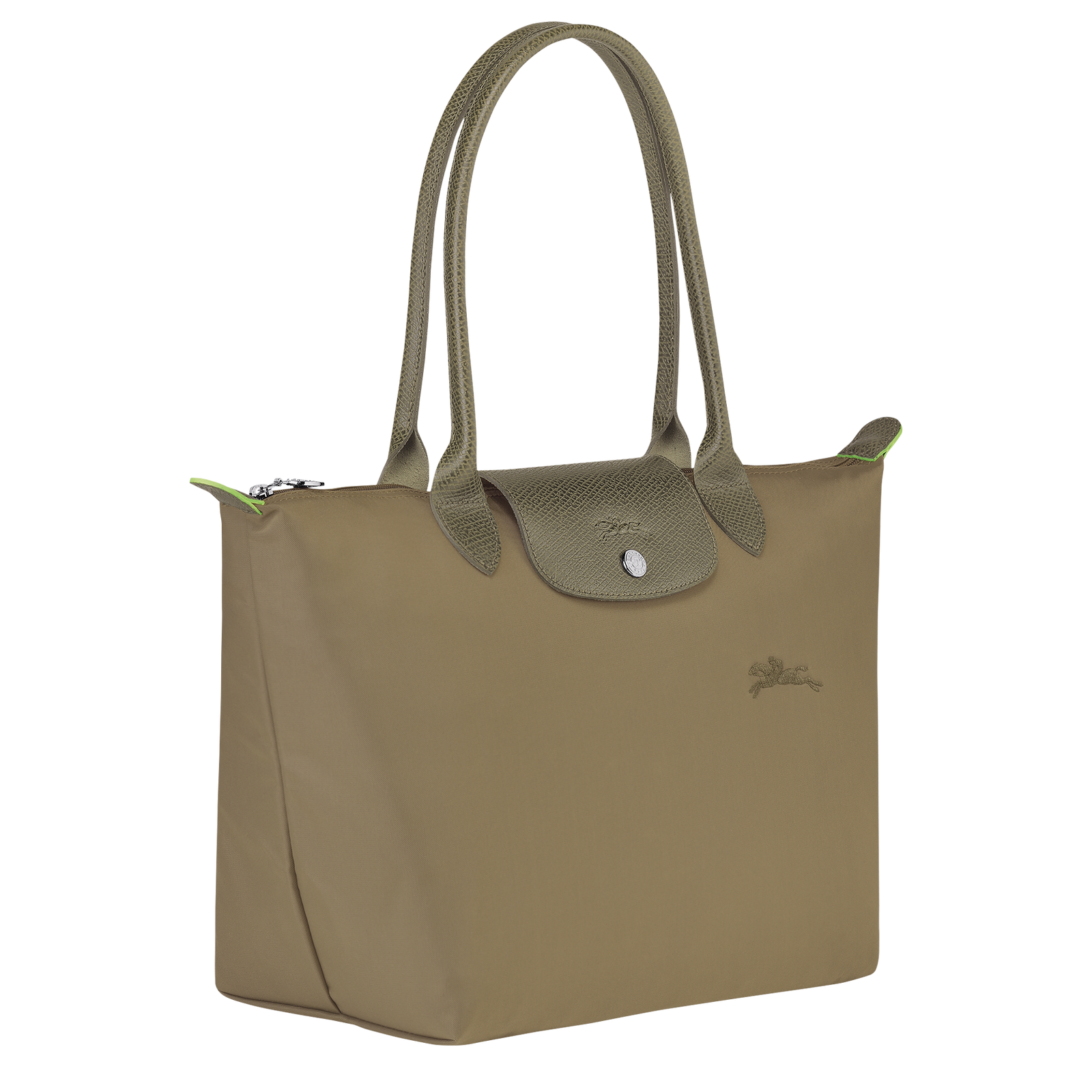 Longchamp Le Pliage Green M Tote bag Artichoke