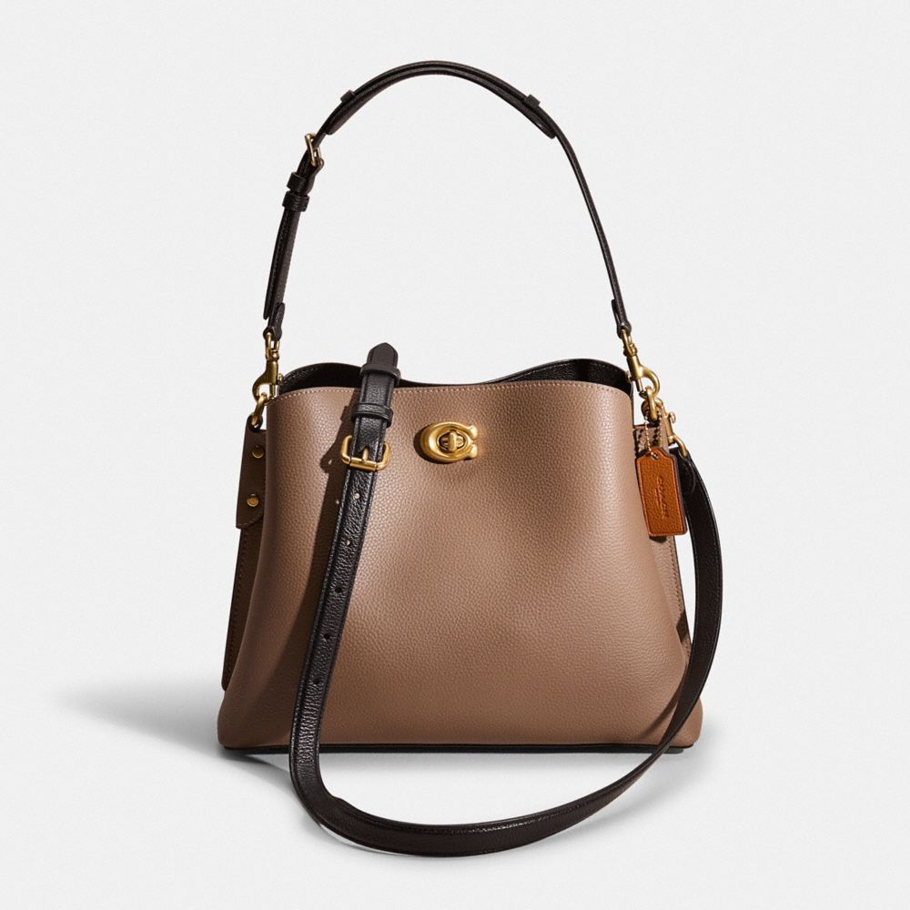 Restored Willow Shoulder Bag In Colorblock