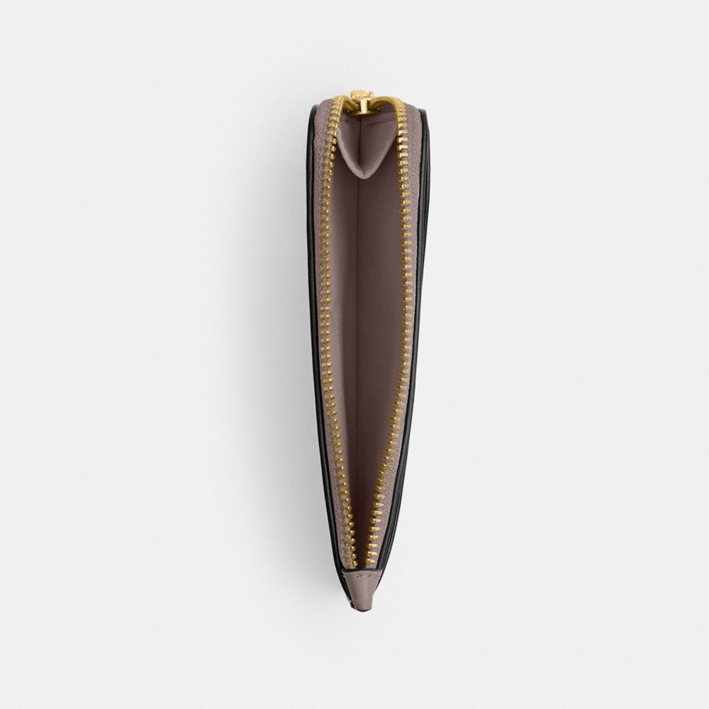 New York Zip Card Case In Colorblock