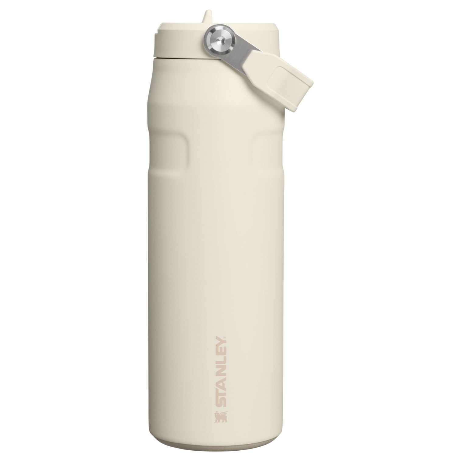 The IceFlow Bottle with Flip Straw Lid | 24 OZ Cream