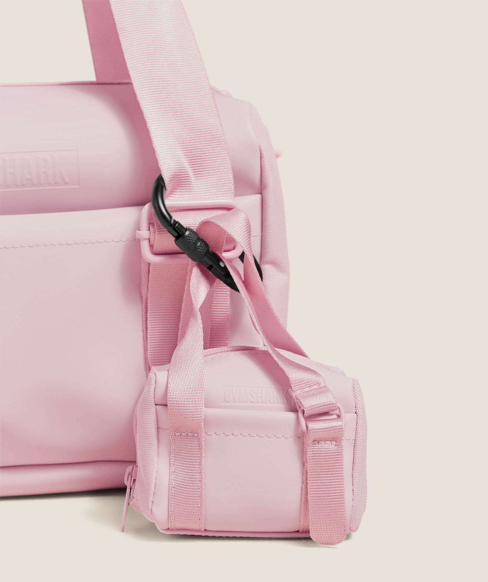 Women's Gymshark Everyday Mini Holdall Keychain Cloud Pink