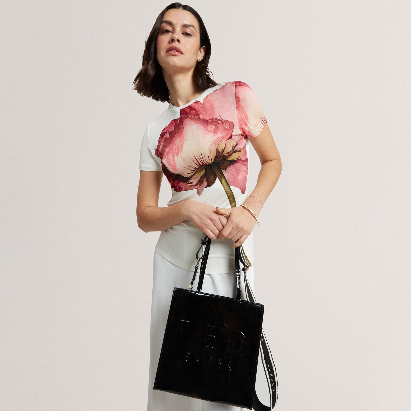 Ted Baker Webbing Small Icon Tote Bag