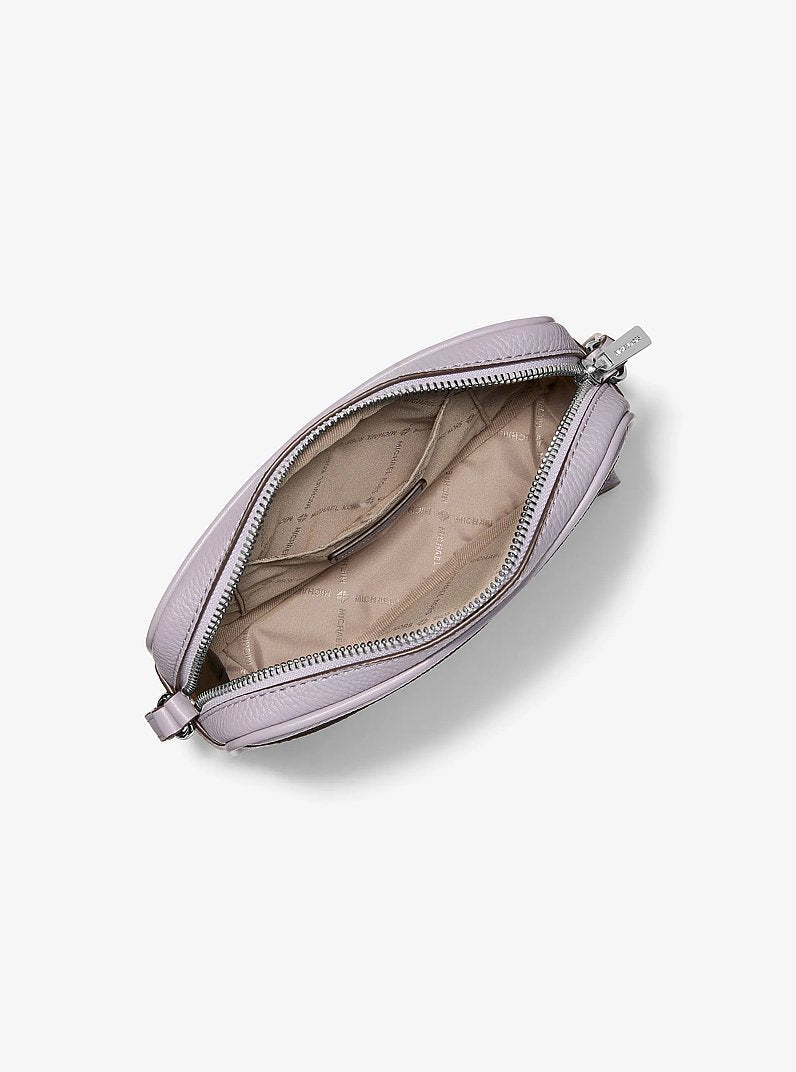 Michael Kors Jet Set Travel Small Signature Logo Camera Crossbody Bag Lilac