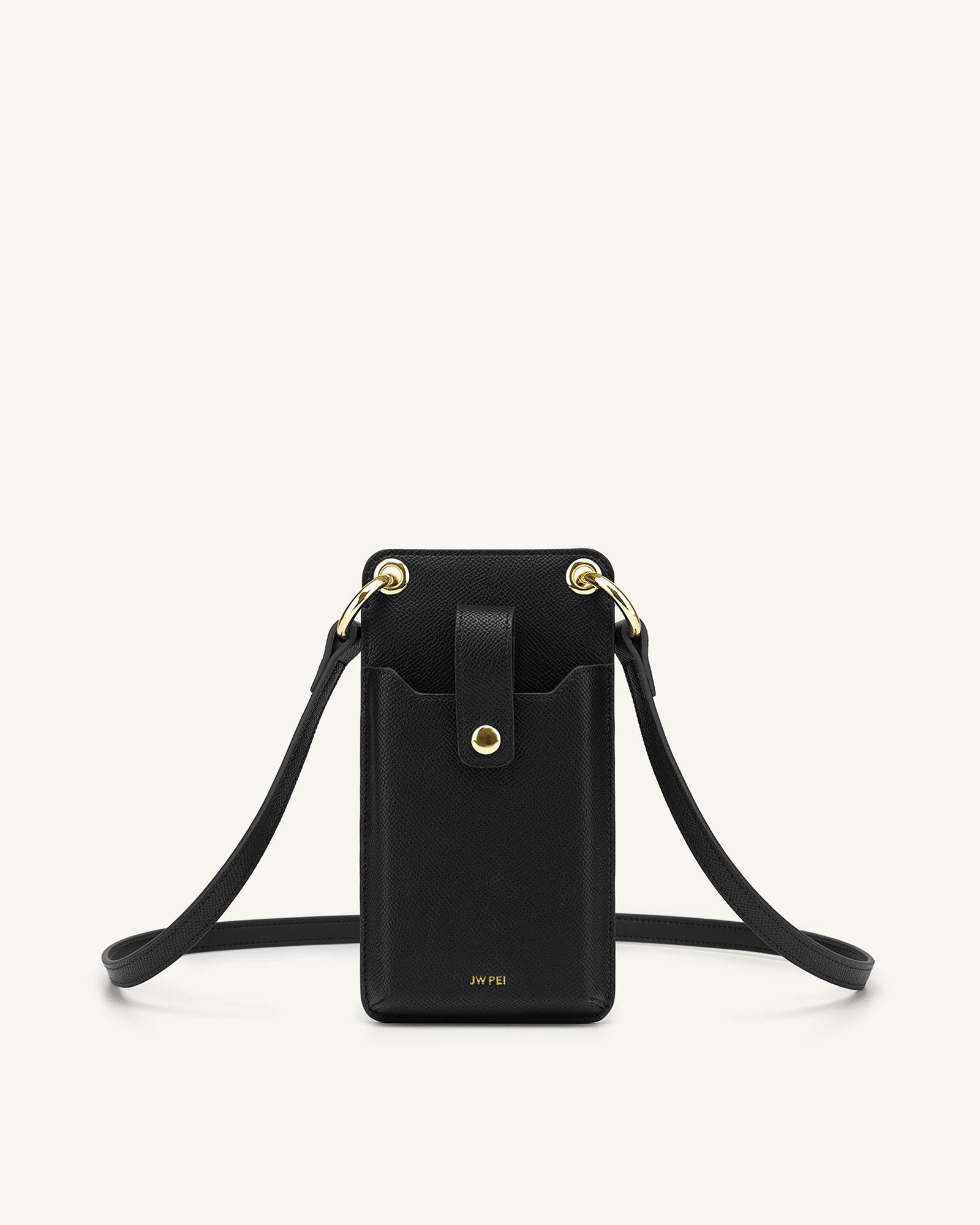 Quinn Phone Bag - Ivory Croc