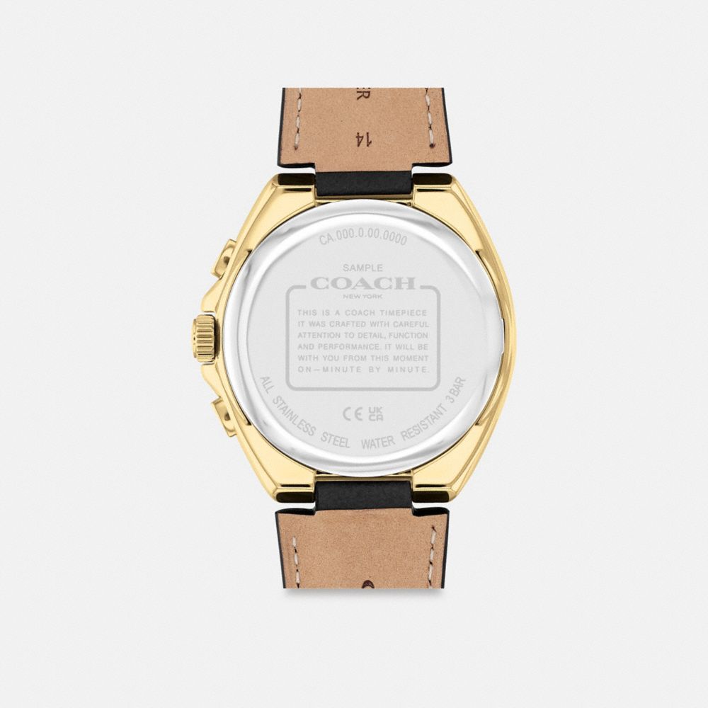 Coach Jackson Watch, 45 Mm Black