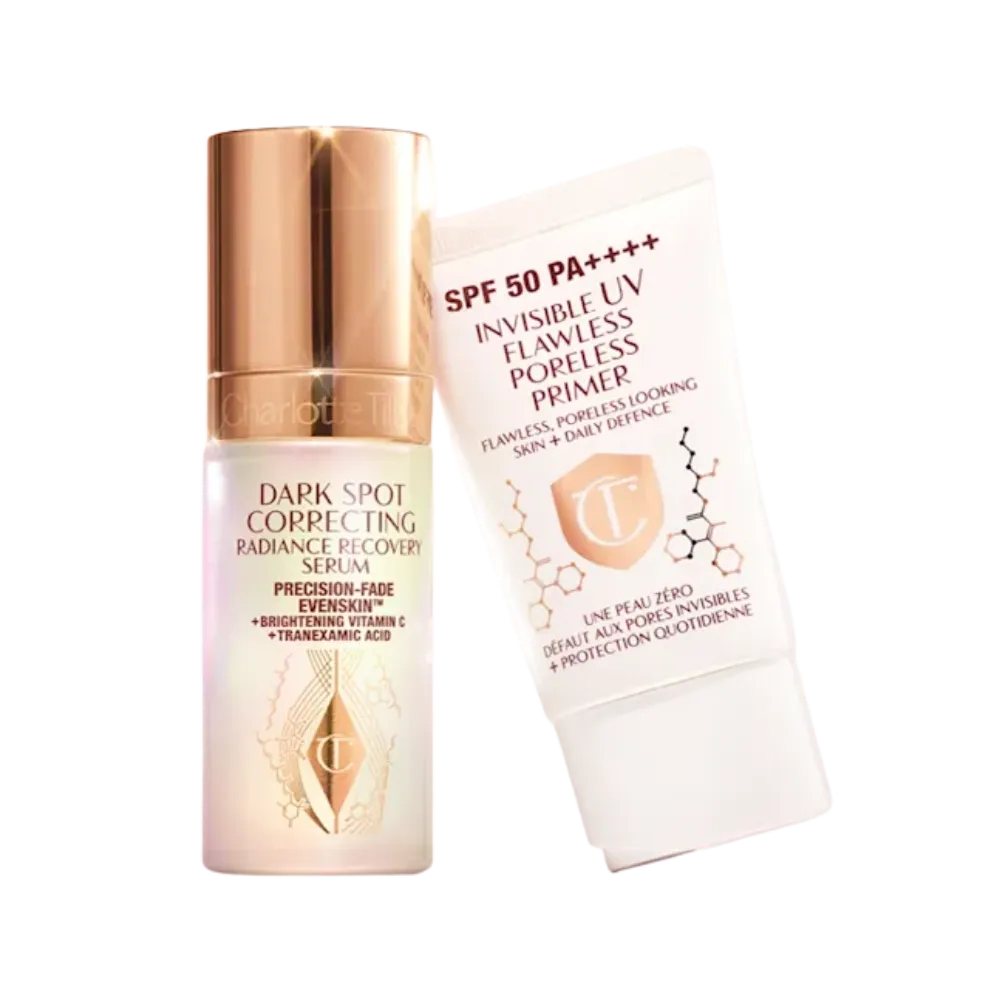 Charlotte Tilbury Dark Spot Correcting Invisible UV Duo Skincare Kit
